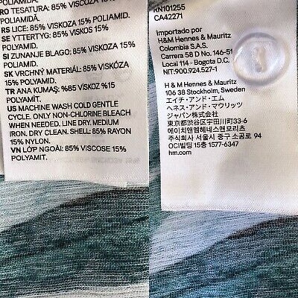 Anna Glover x H&M Patterned Wrapover Skirt - Picture 8 of 8